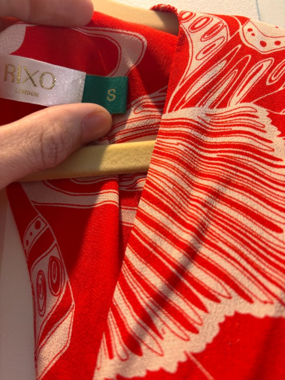 RIXO Silk Midi Dress - Picture 7 of 7